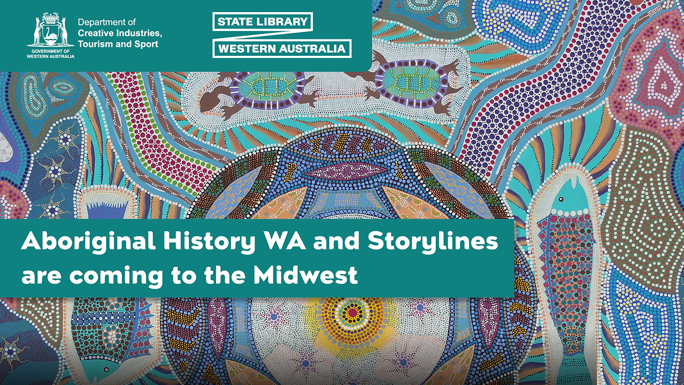 Aboriginal History WA and Storylines are coming to the Midwest with logos and artwork